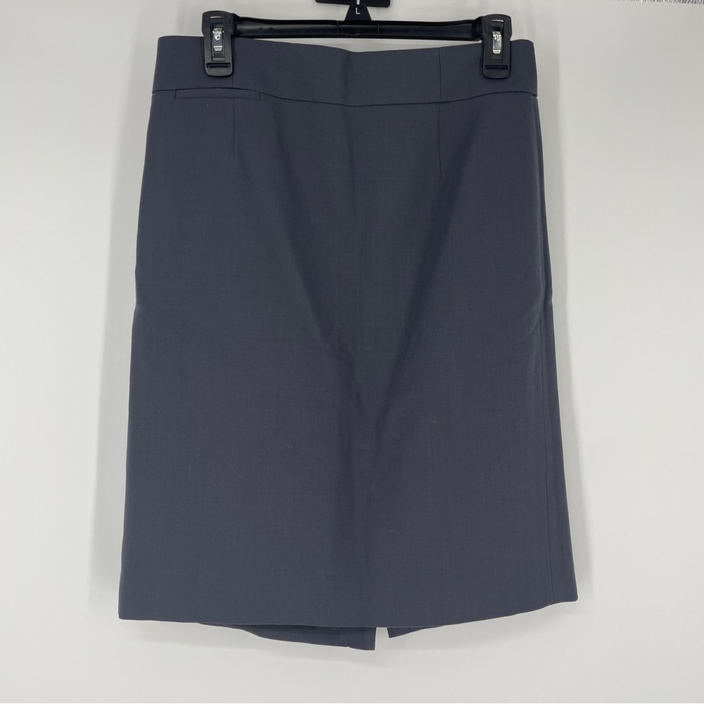 J crew Gray Wool skirt